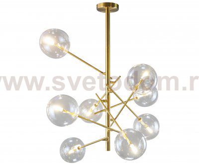 Люстра ДЖЕТА бронза d70 h90 G4 40w(Led лампы в комплекте) Kink light 07516-8,20