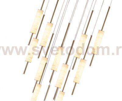 Kink Light 07527-15A,36 Люстра каскадная Элиас латунь d50 h500 Led 180W (3000K)