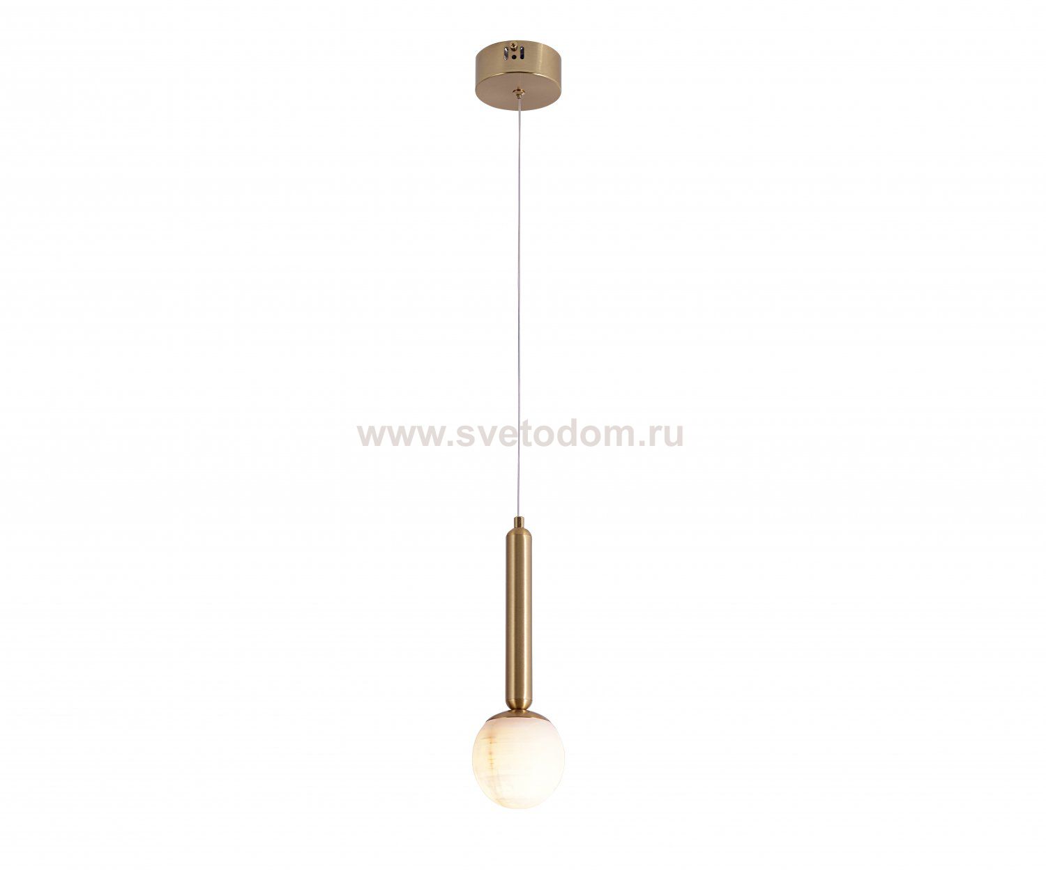 Kink Light 07530-1A,36 Подвес Монс латунь d10 h200 Led 5W (3000K)