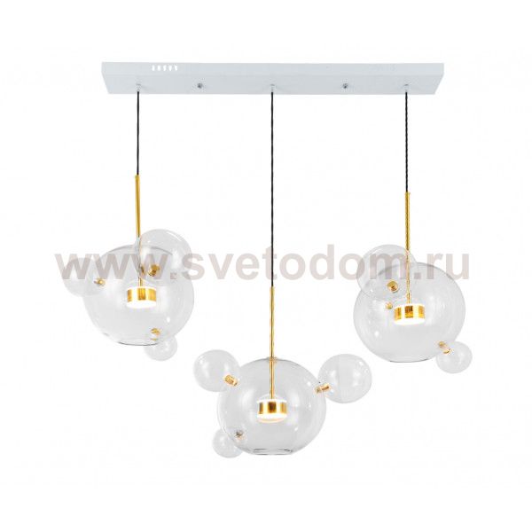 Подвес ГАЛЛА прозрачный w140*45 h200 Led 30W (3000K) Kink light 07545-4(3AS),21