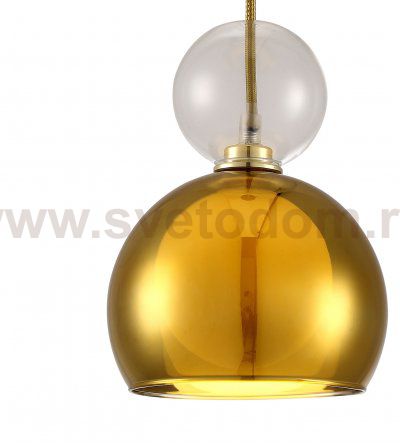 07568,33-21 Подвес Амалия золото d16 h121 G9 1*5W (Led лампа в комплекте, 3000К) Kink light