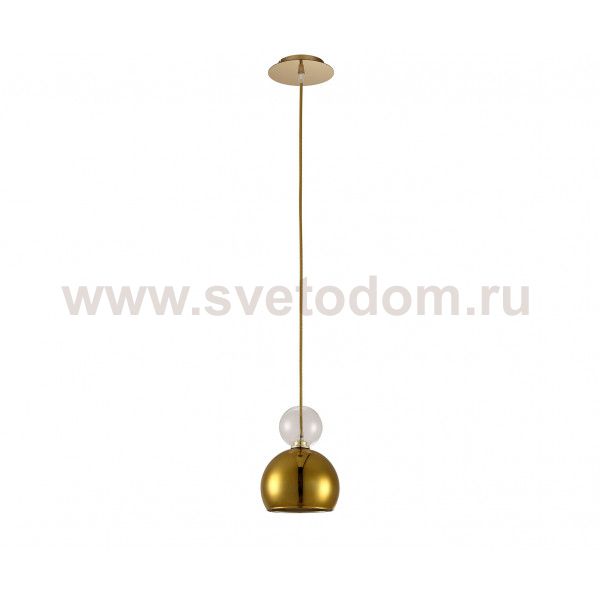 07568,33-21 Подвес Амалия золото d16 h121 G9 1*5W (Led лампа в комплекте, 3000К) Kink light