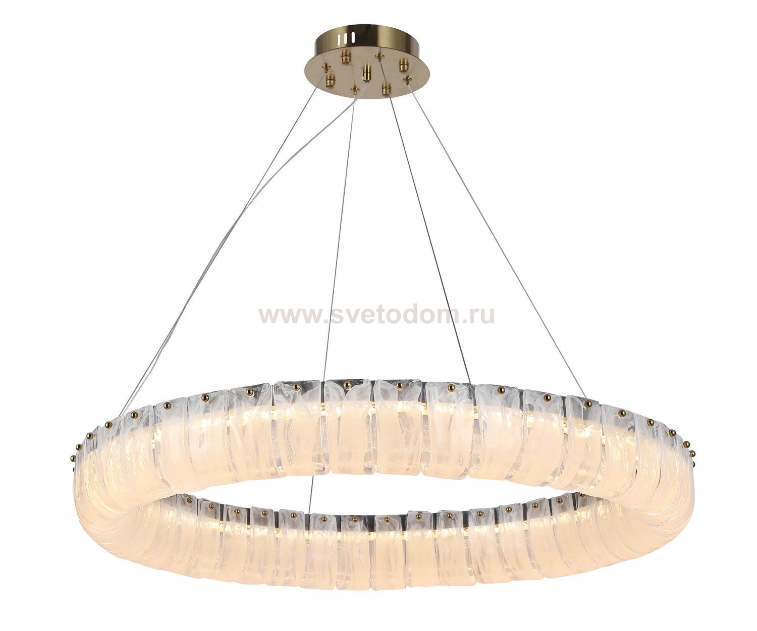 07599-80,36 Люстра Гэлли латунь