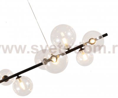 Kink Light 07608-7A,19 Люстра Иона черный G9+Led