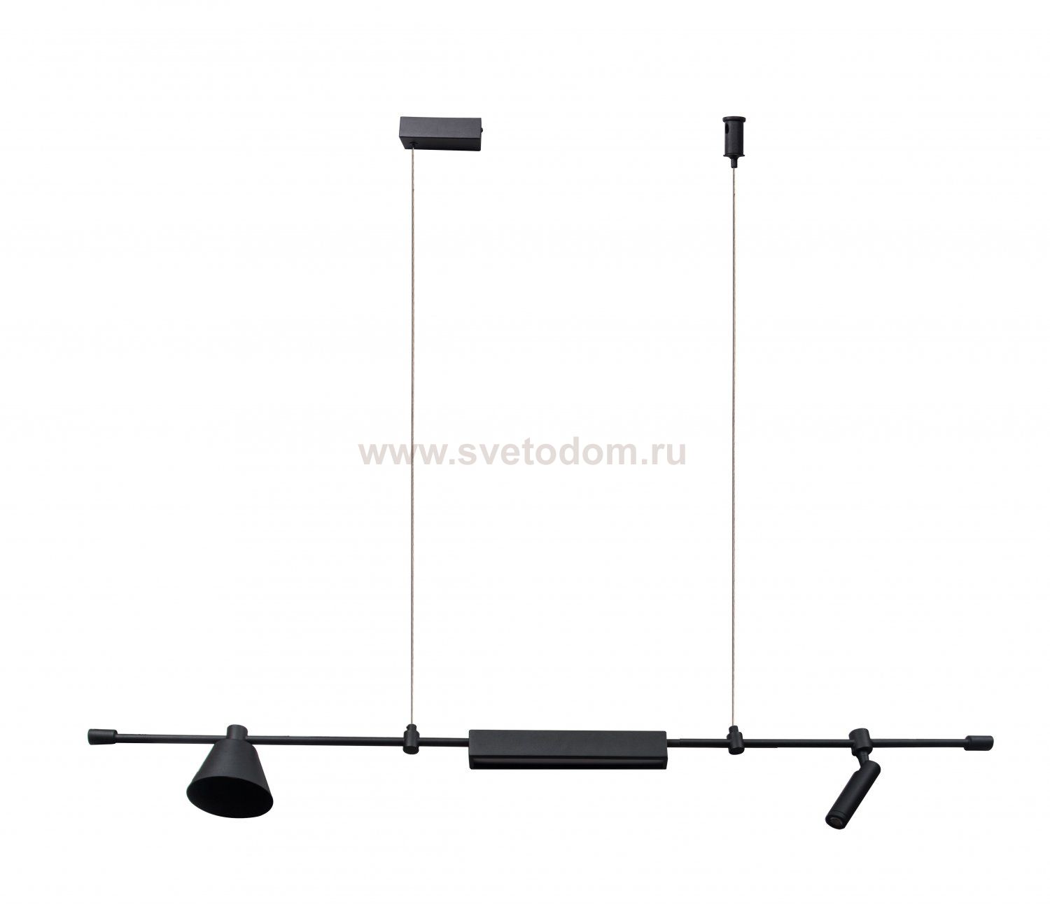 Kink Light 07616-115L,19 Подвес Ристо черный w115*12 h160 Led 15W (4000K)