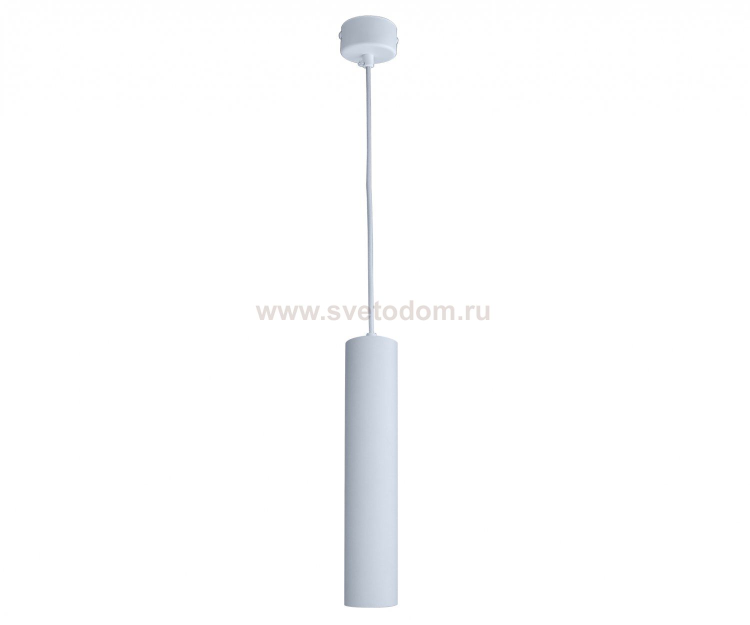 Kink Light 07621-1A,01 Подвес Рия белый d6 h200 (высота корпуса 30) GU10 1*10W