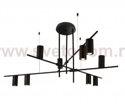 Kink Light 07621-9,19 Люстра Рия черный w125*125 h60 Gu10 9*10W