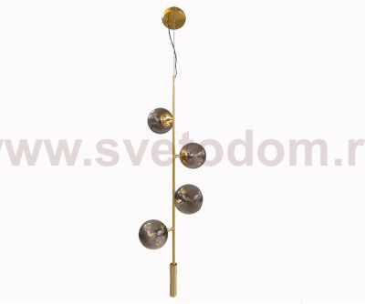 07622-4A,20 Люстра Ирда бронза d15 h120 E27 4*40w Kink light