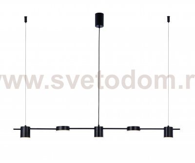 07624-5,19 Люстра Карин черный w120*8,5 h120 Led 5*6W (4000K) Kink light