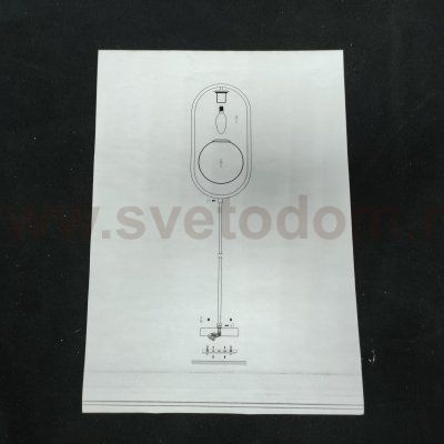 Подвесной светильник КЕНТИ бронза w20*15 h125 (высота корпуса светильника h40) E14 1*40W Kink light 07631-1A,20