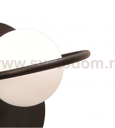 07641,19 Бра Мион черный d20 h30 E14 1*40w Kink light