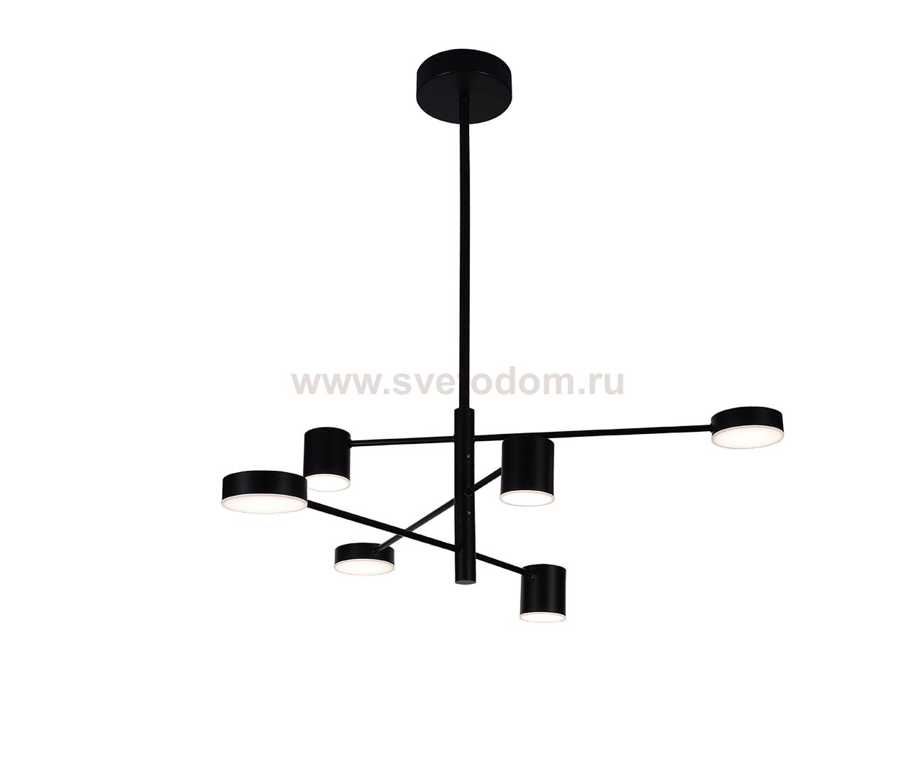 Kink Light 07650-6D,19(4000K) Люстра димм. Мекли черный