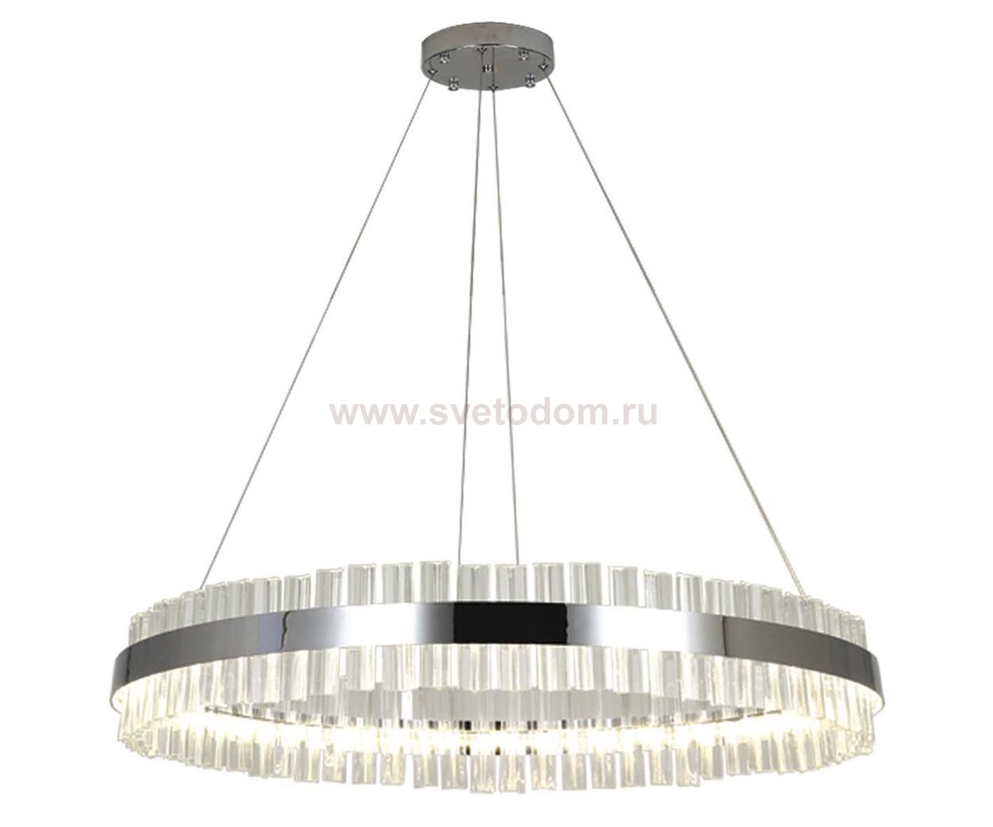 07661,02 Подвес Лира хром d80 h200 Led 100W (4000K) Kink light