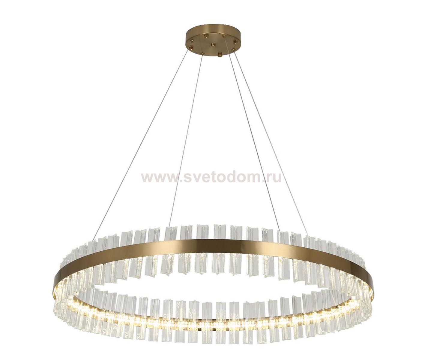 07661,33 Подвес Лира золото d80 h200 Led 100W (3000K) Kink light