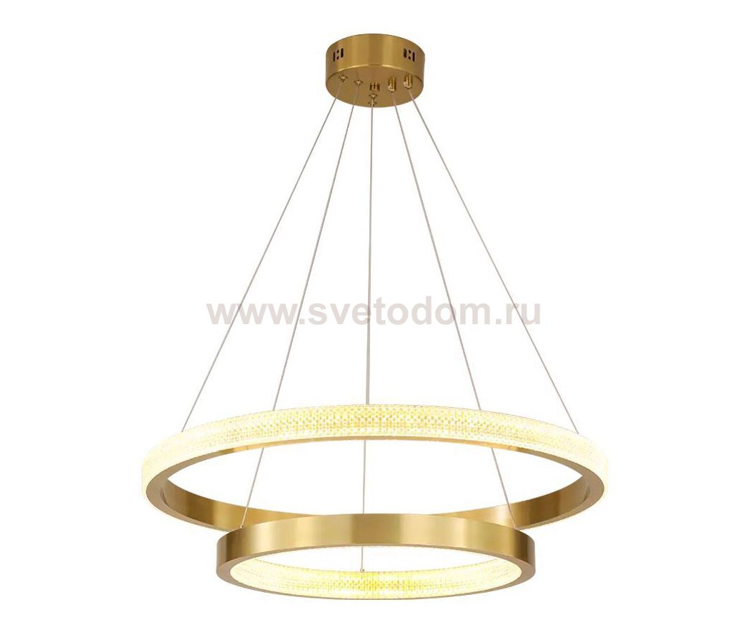 07662,33 Подвес Cелена золото d60+40 h150 Led 60W(4000K) Kink light