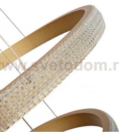 07663,33 Подвес Селена золото 80+60+40 h150 Led 112W(4000K) Kink light