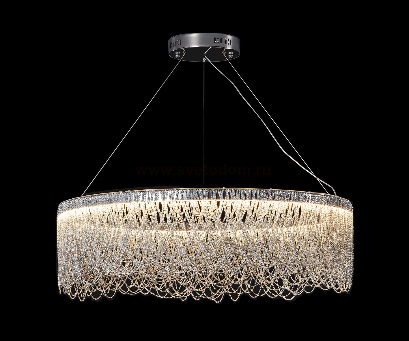 Kink Light 07671-80,02 Люстра Рикси хром Led 56W