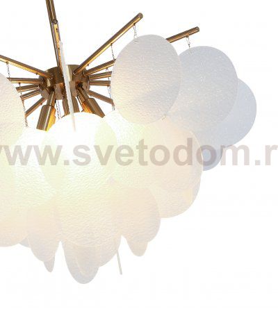 07684-6,20 Люстра Альвия бронза d60 h95 E14 6*5W Kink light