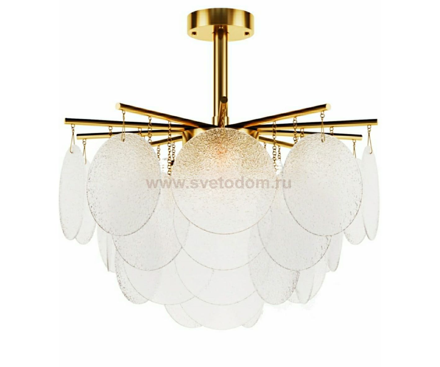 07684-6,20 Люстра Альвия бронза d60 h95 E14 6*5W Kink light