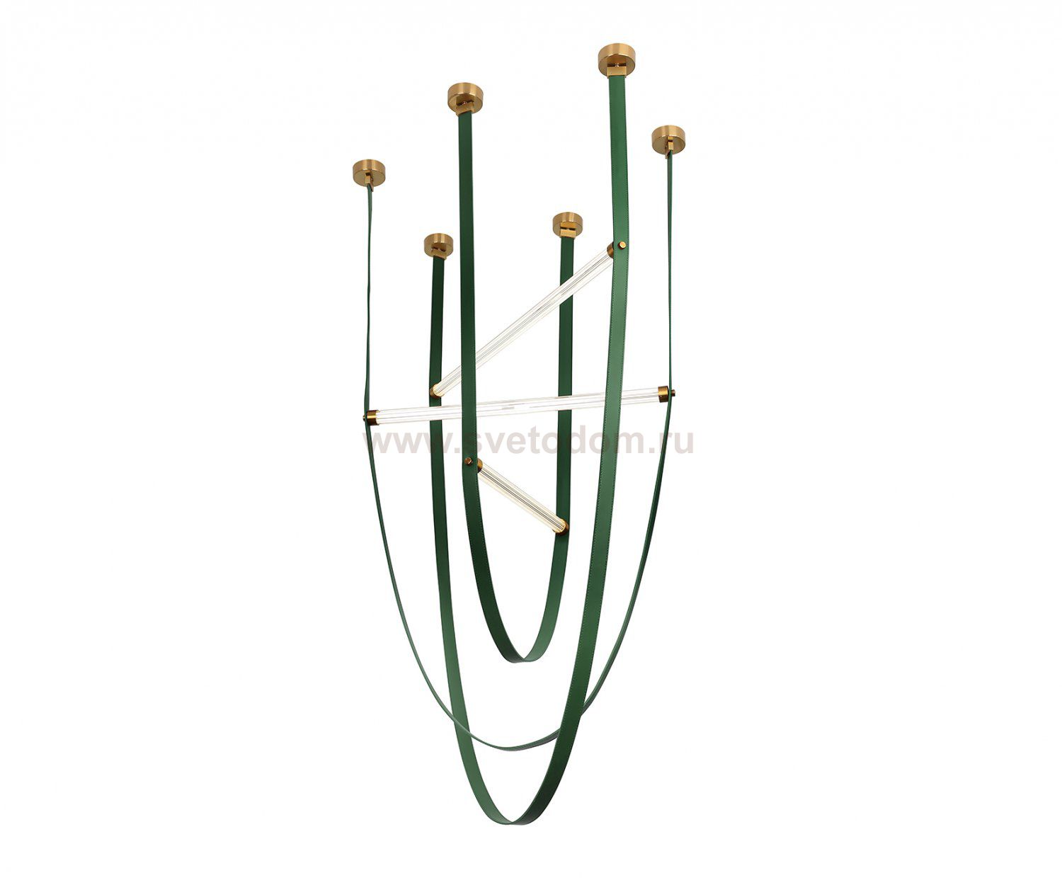 Kink Light 07686-120+140+150,07 Подвес Ровекс зеленый Led 46W