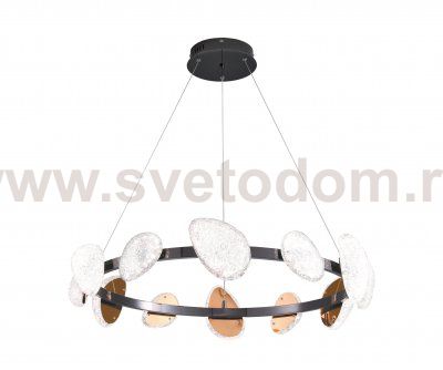 07693-12A,29 Люстра димм. Юнни черный жемчуг