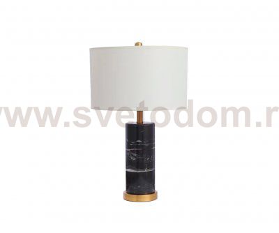 Kink Light 07700-2T,19-20(01) Настольная лампа Тайла черный/бронза/белый d38 h65 E27 1*40W