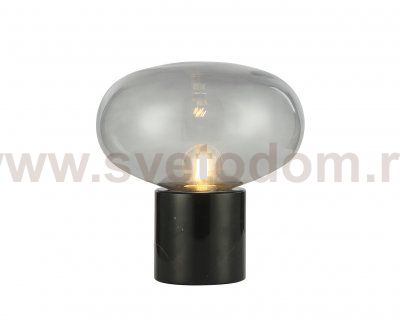 Kink Light 07702-T,19(16) Настольная лампа Артена черный/серый d20 h21 E27 1*40W