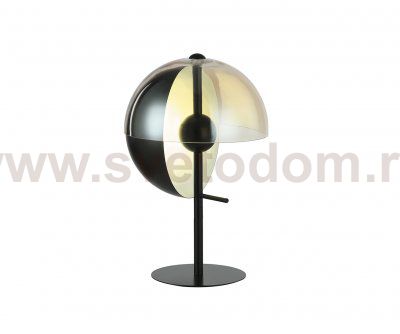 Kink Light 07707-T,19(03) Настольная лампа Локси черный/янтарь d30 h45 Led 6W (4000K)