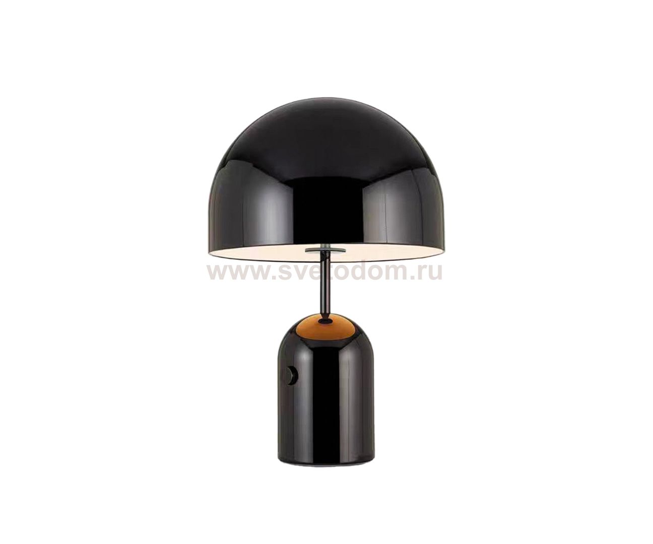 Kink Light 07719-T,19 Настольная лампа Гент черный d28 h47 E27 1*40W