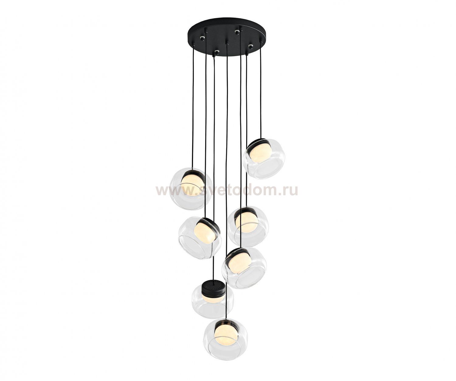 07724-7,19 Люстра Дайни черный