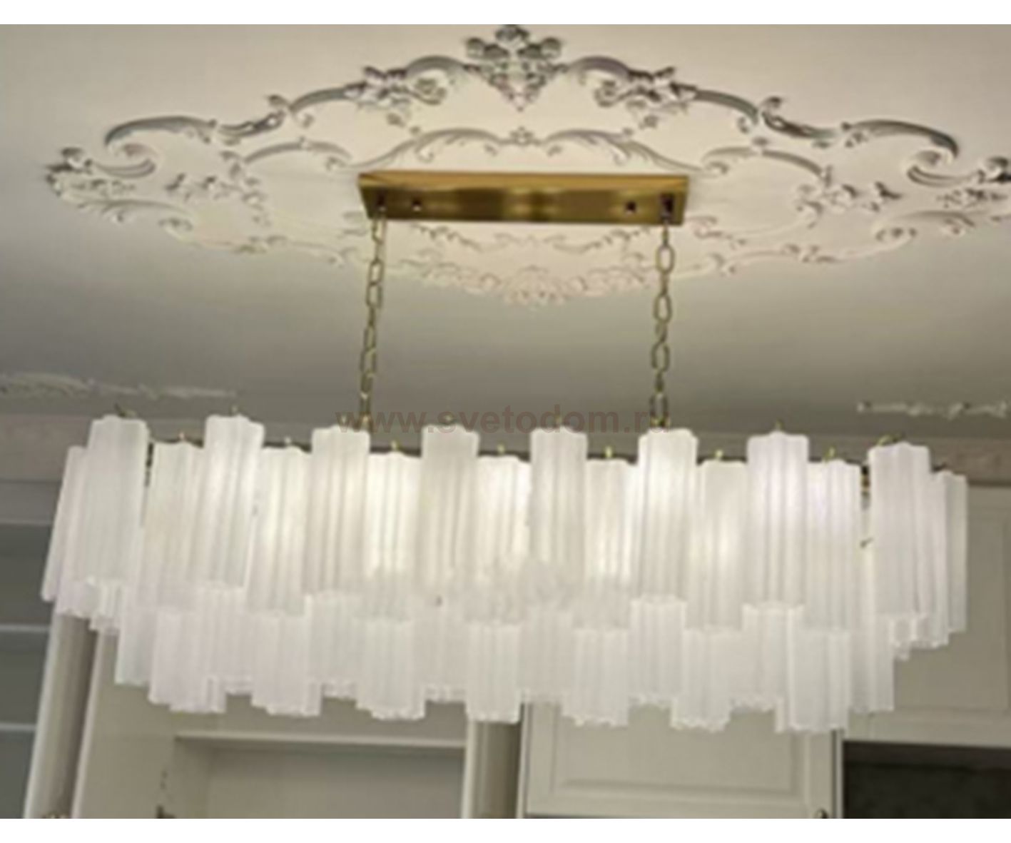 07730-120,20(01) Люстра Лайли бронза/белый