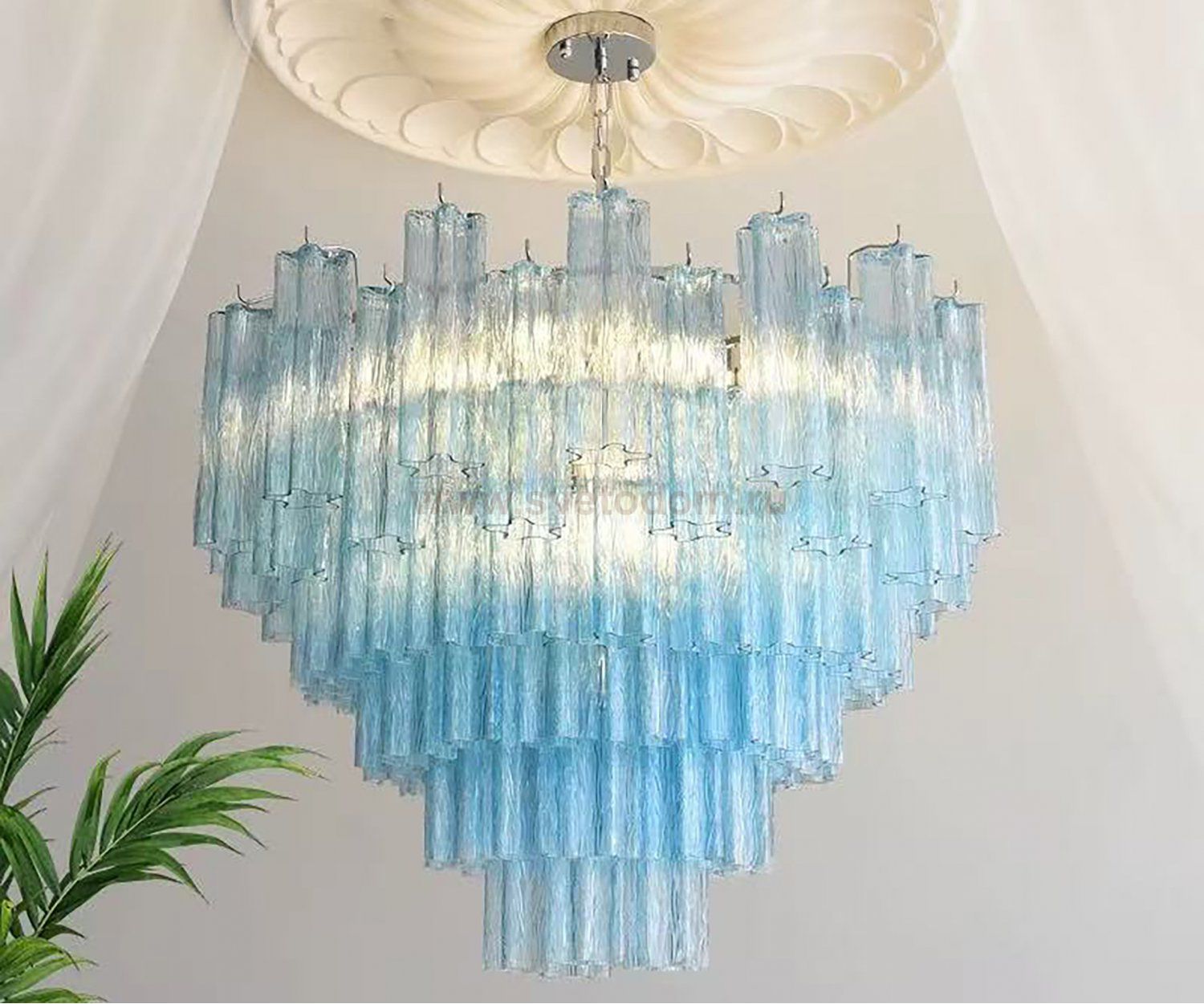 07730-80,20(43) Люстра Лайли бронза/мультиколор