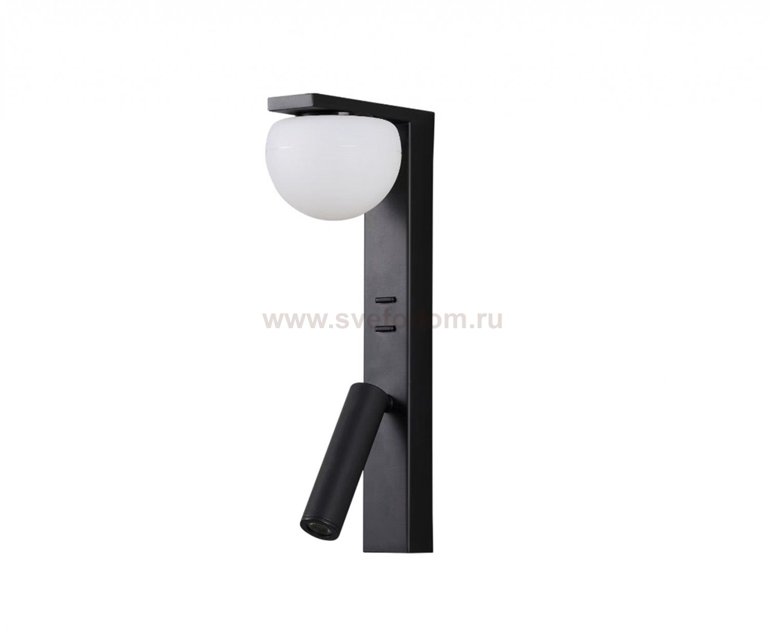 07809W,19(4000K) Настенный светильник Грета черный