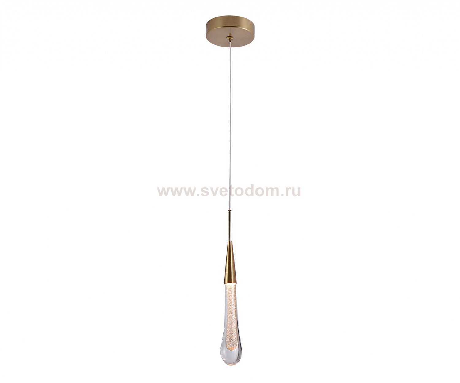 Kink Light 07861-1A,36 Подвес Гутта латунь d10 h200 Led 3W (3000k)