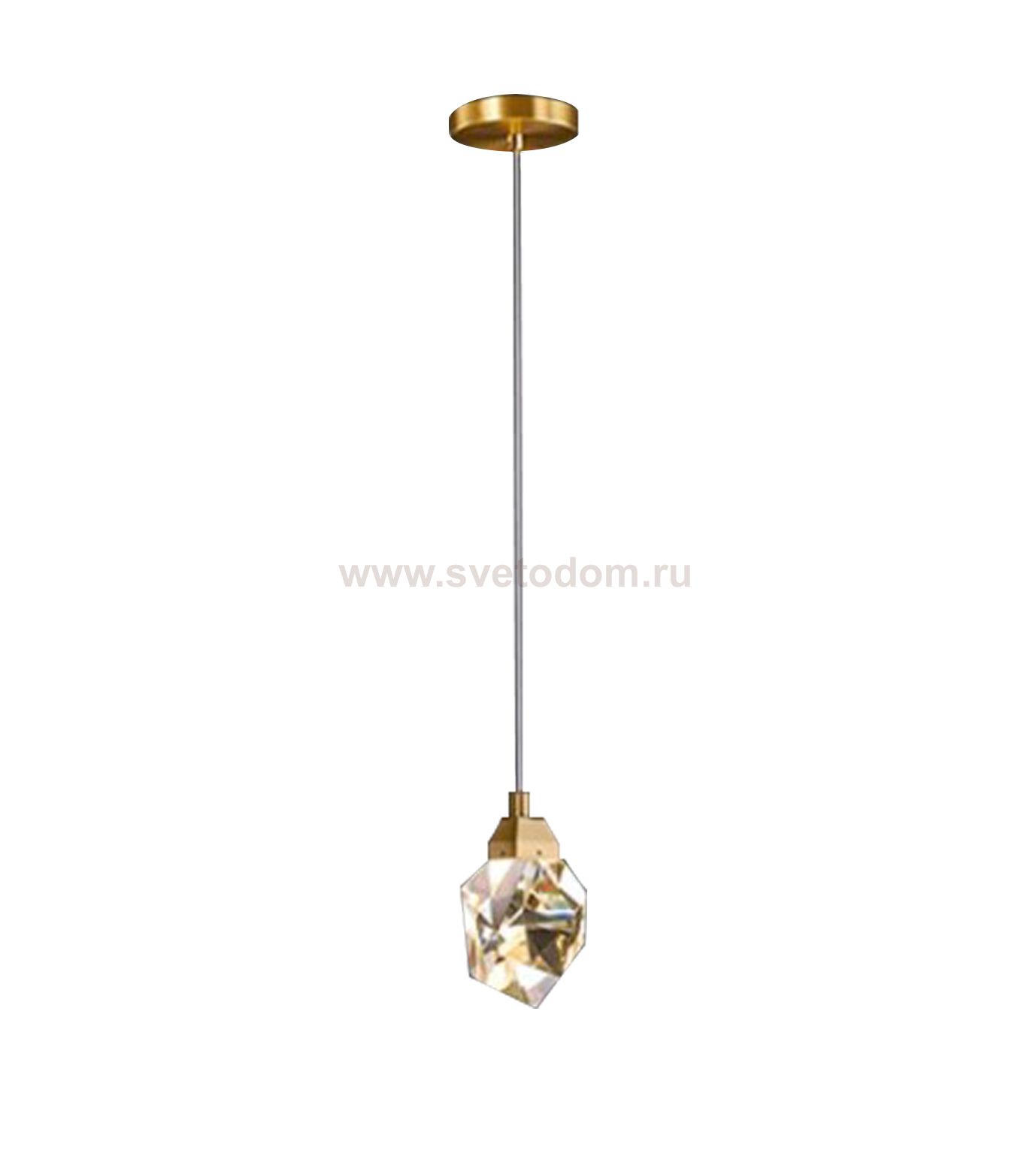 Kink Light 07863-1A,33 Подвес Джела золото d10 h200 Led 5W (3000K)