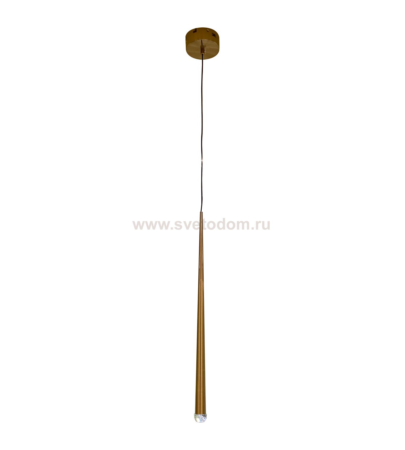 Kink Light 07865-1A,20 Подвес Виале бронза d10 h146 Led 3W (3000K)