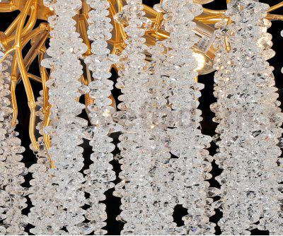 Kink Light 07871-60P,33 Люстра Шанти золото d60 h30 G9 8*7W