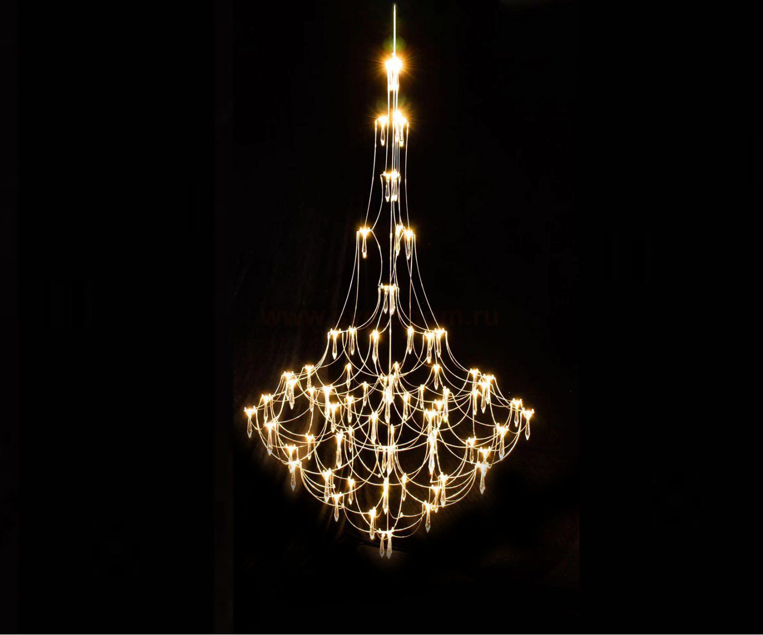 07888-100,33(21) Люстра димм. Галанта золото