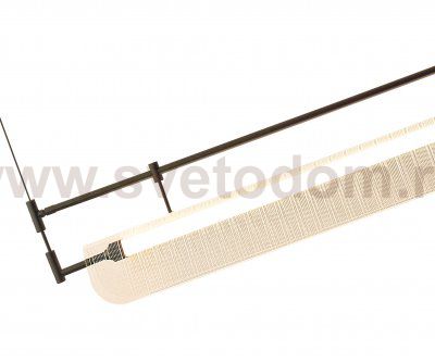 Kink Light 08021-120P,19 Подвес Аника черный w120*10 h150 Led 25W (3000K)