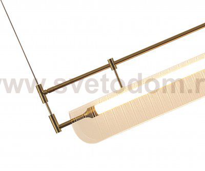 Kink Light 08021-150P,20 Подвес Аника бронза w150*10 h150 Led 32W (3000K)