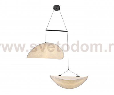 Kink Light 08022-60+60,01 Подвес Брами белый d60+60 h120 Led 36W (3000K)
