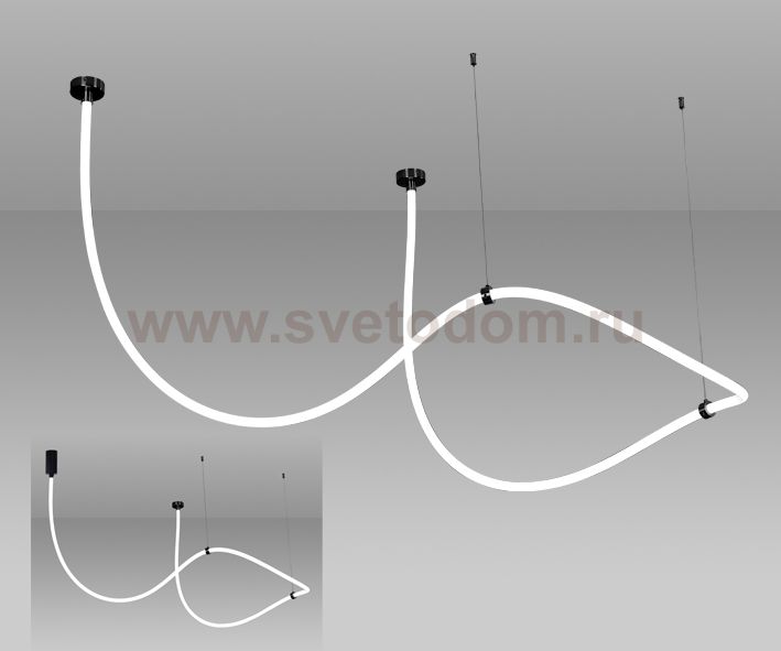 Kink Light 08031-400,19 RGB Подвес Венди черный