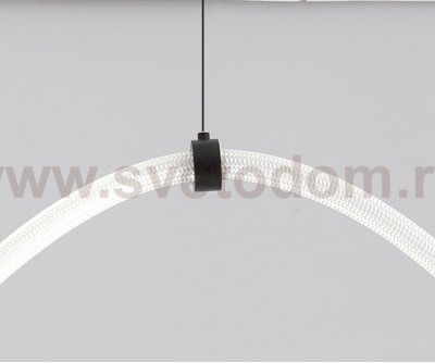 Kink Light 08031K-300,19(3000-6000K) Подвес диммируемый Венди черный L300 d2,2 Led 72w (3000-6000K) с пультом ДУ