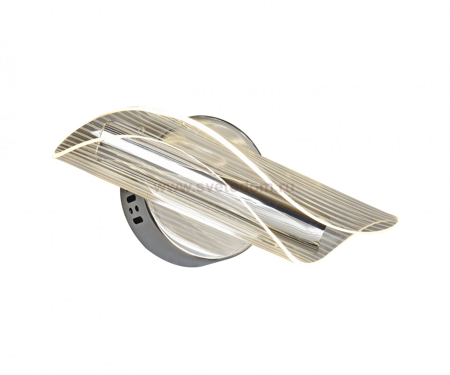 08034,02 Бра Иветта хром h30 w10*10 Led 5W(4000К) Kink light