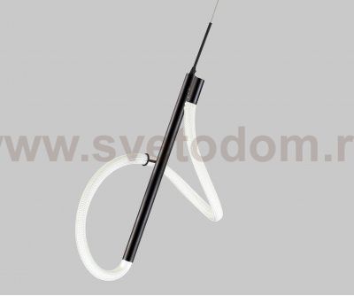 Kink Light 08040K-1A,19(4000K) Подвес Далия черный d30 h120 Led 24W (4000К)