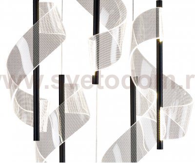 Kink Light 08042-6A,19 Подвес Илина черный Led 84W