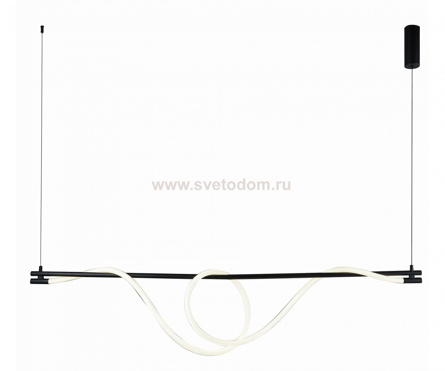 Kink Light 08062K-150,19 Подвес Салли черный L150 h120 Led 60W (4000K) с пультом ДУ