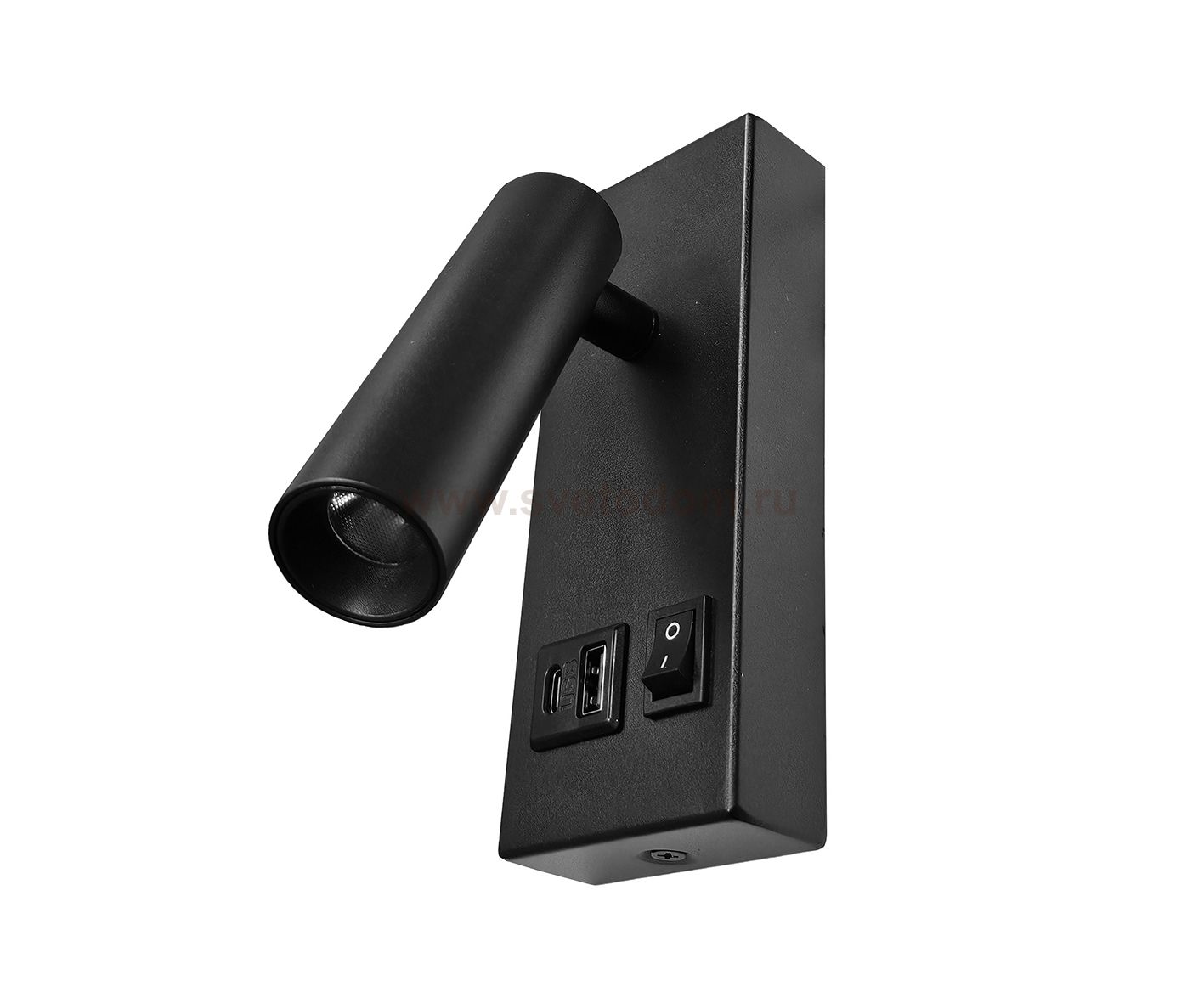 08071A,19 Бра Ризи черный Led 3W