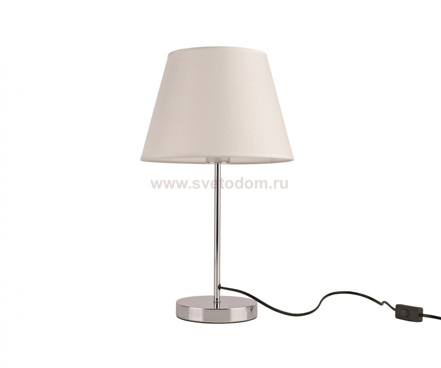 08084-T,02 Настольная лампа Верто хром/белый