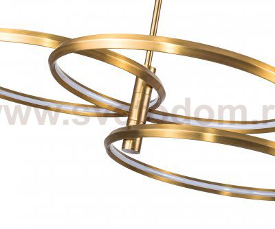 Kink Light 08203,20P(3000K) Люстра Тор-Трио бронза d101 h150 Led 54w (3000k)